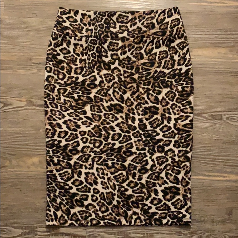 INC International Concepts Leopard Skirt
